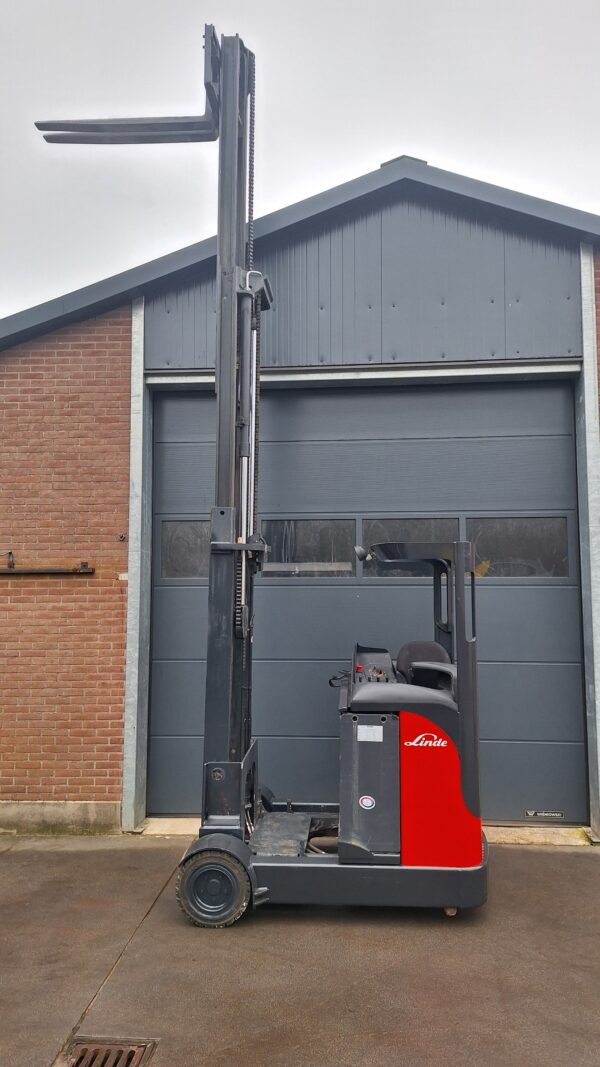 Linde Reachtruck 1600 kg grote wielen truck met 515 cm hefhoogte - Afbeelding 5