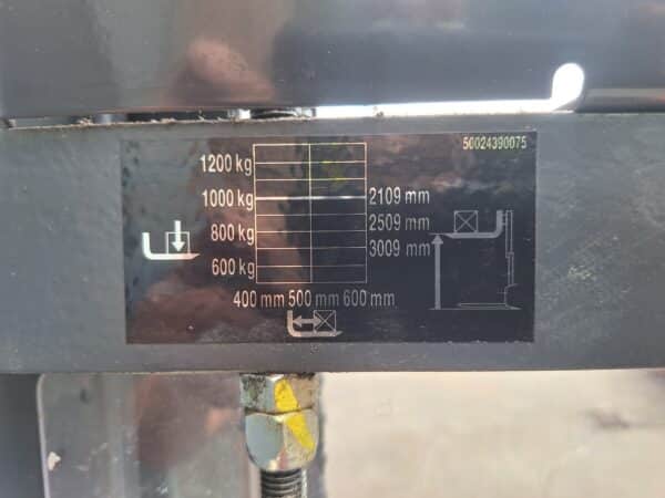 Linde 303 cm BJ 2020 Stapelaar - Afbeelding 7