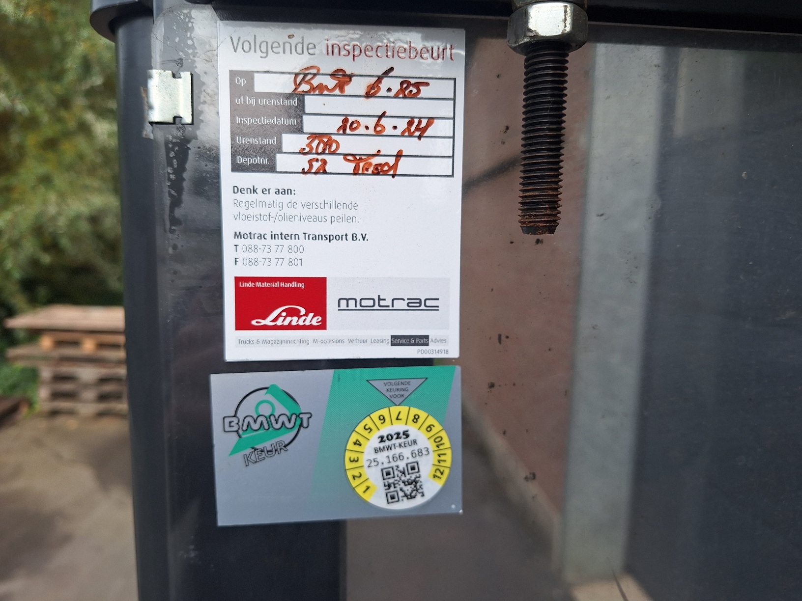 Linde Stapelaar 447 cm triplo, BJ 2015 - Afbeelding 11