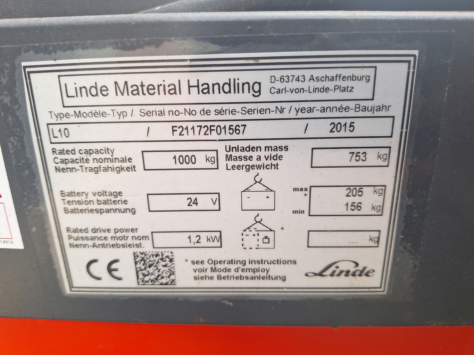 Linde Stapelaar 447 cm triplo, BJ 2015 - Afbeelding 9