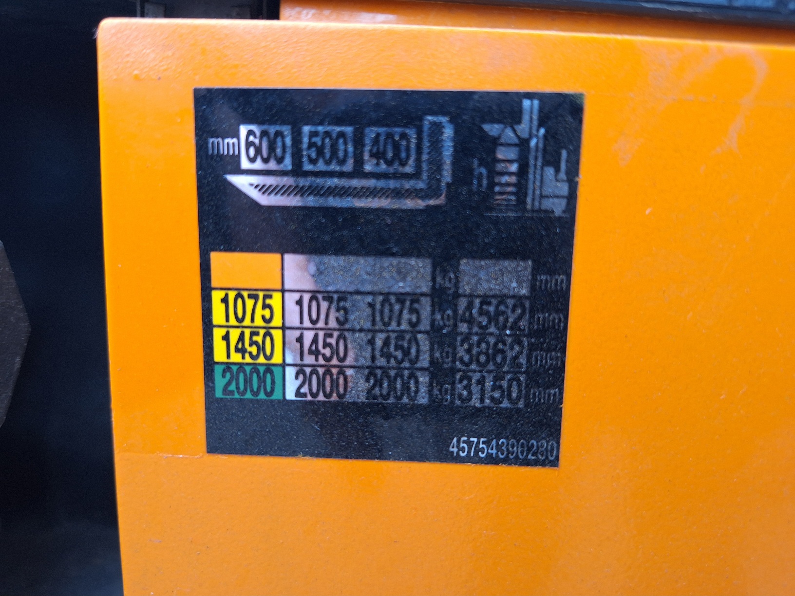 Still Stapelaar 2 tons 455cm triplo 2015 - Afbeelding 11