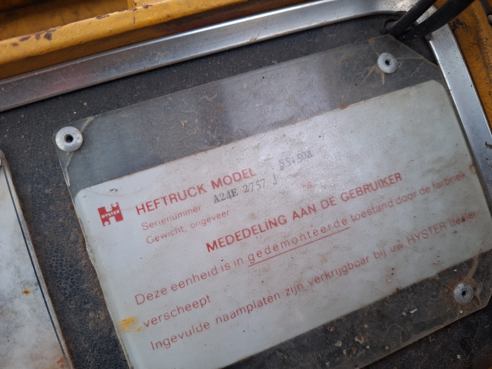 Hyster 5.5 tons compacte truck - Afbeelding 12