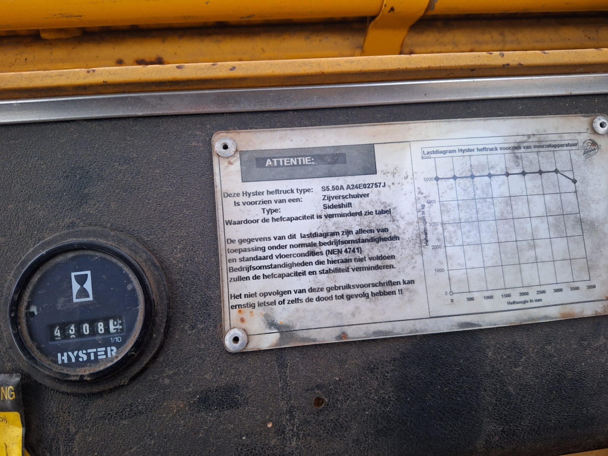 Hyster 5.5 tons compacte truck - Afbeelding 11