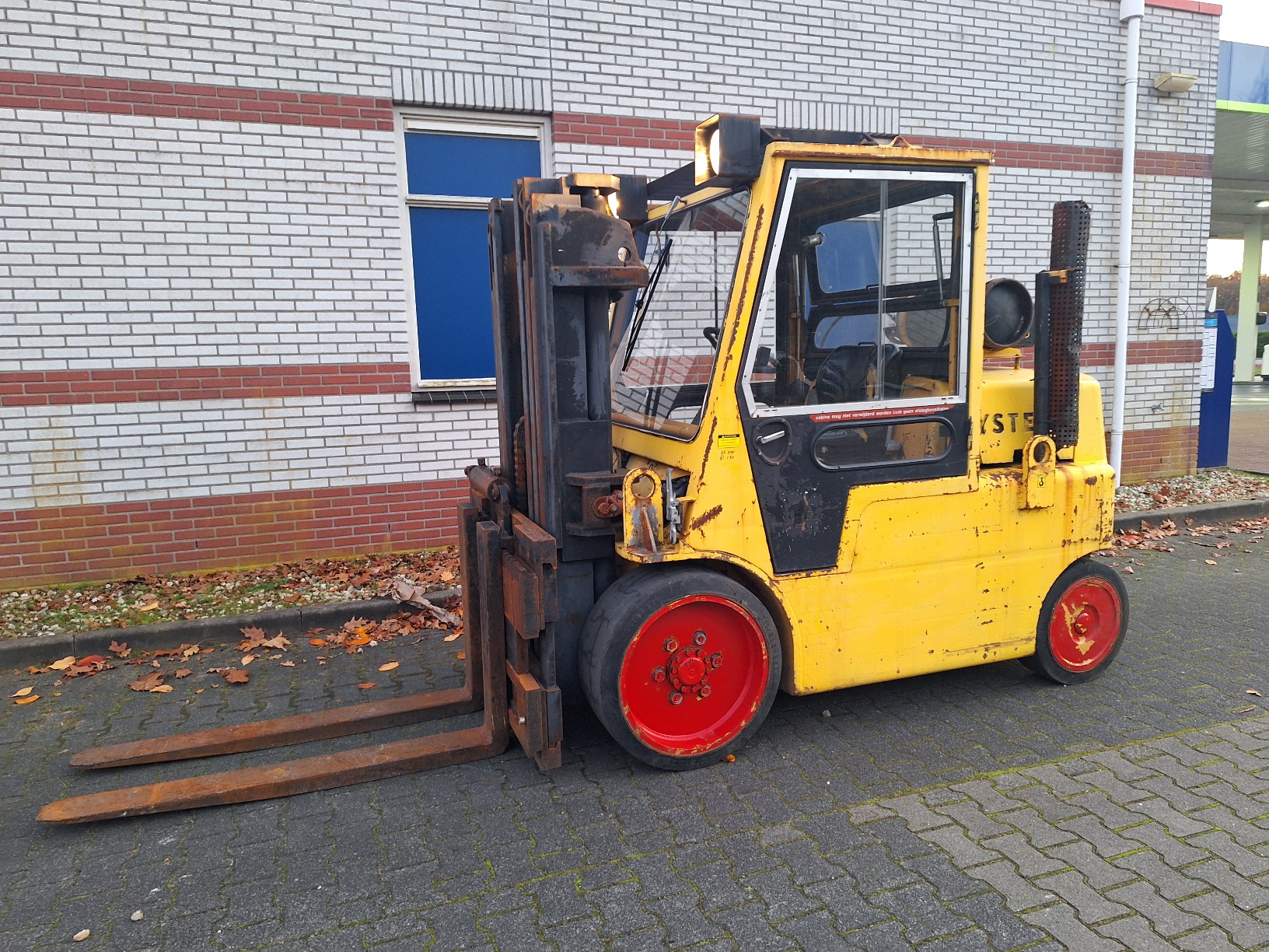 Hyster 5.5 tons compacte truck