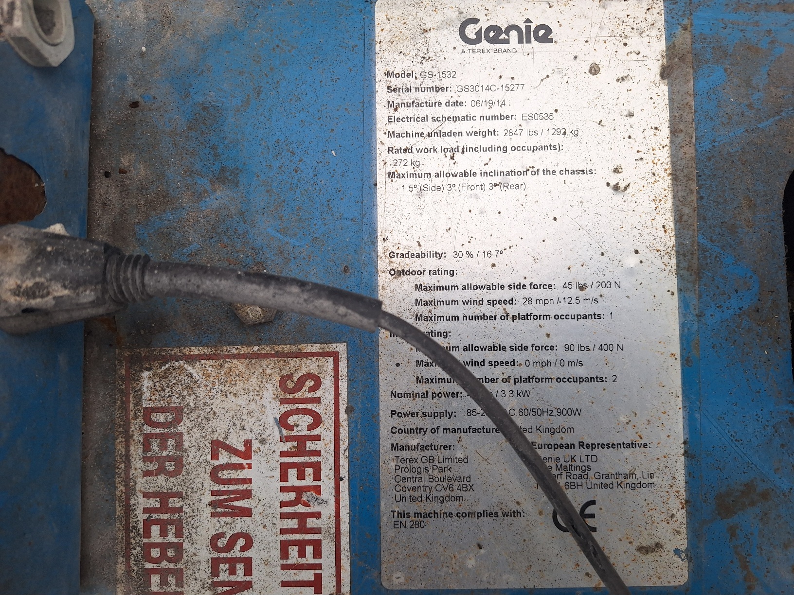 Genie Hoogwerker 640 cm - Afbeelding 11