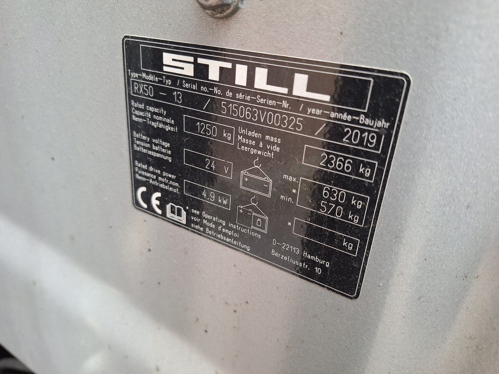 Still RX50-13 met slechts 1600 uur bj 2019 - Afbeelding 10