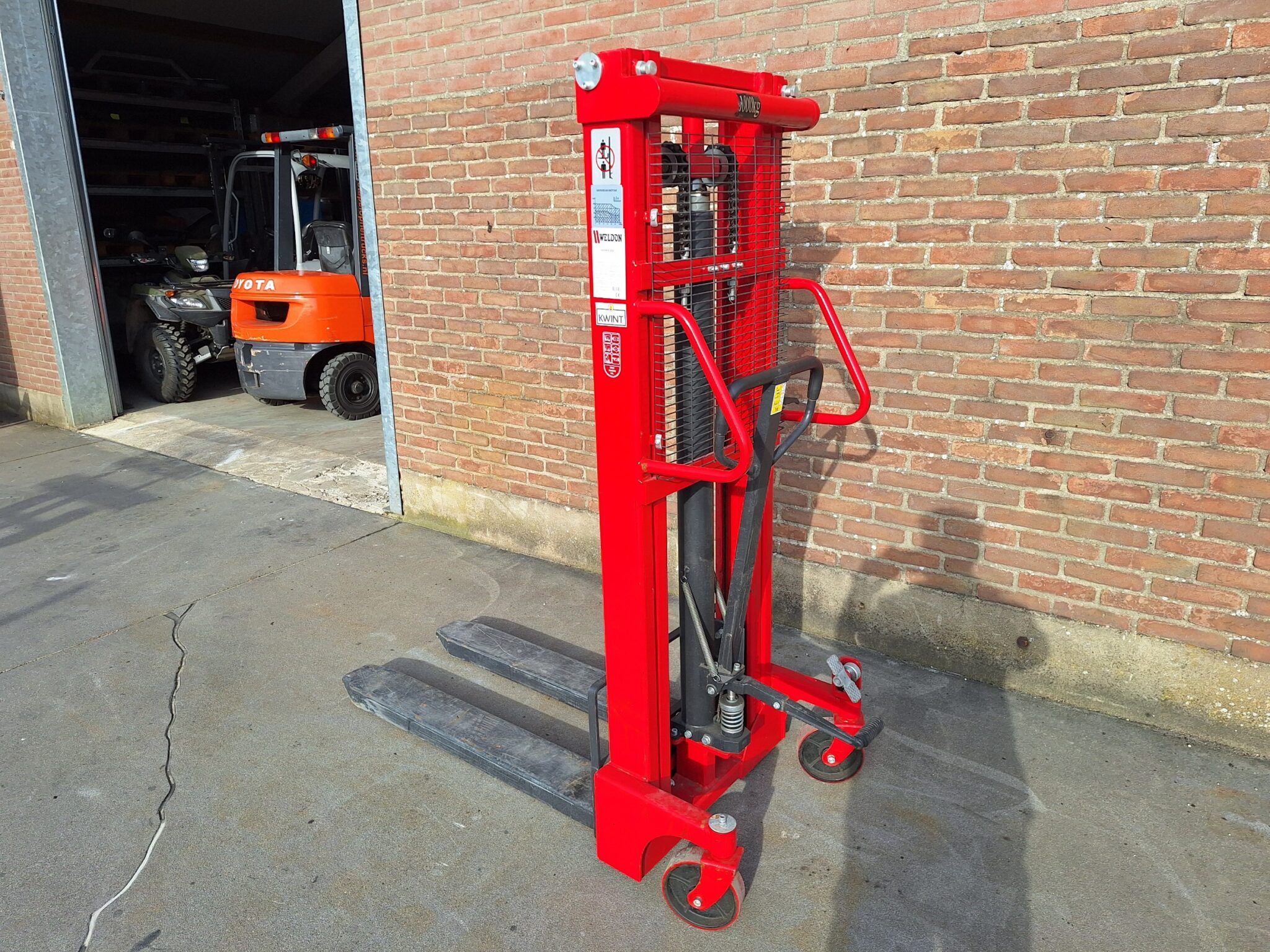 Weldon Handstapelaar als nieuw BJ 2021 - Afbeelding 3