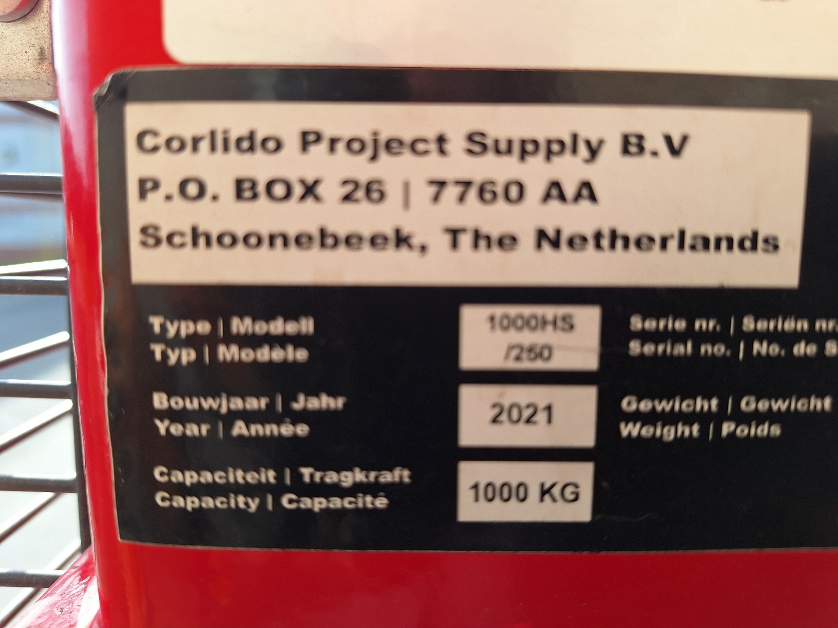 Weldon Handstapelaar als nieuw BJ 2021 - Afbeelding 7