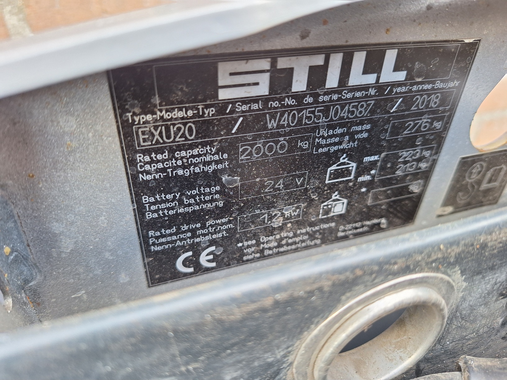 Still 2 tons palletwagen met slechts 750 uur! - Afbeelding 8