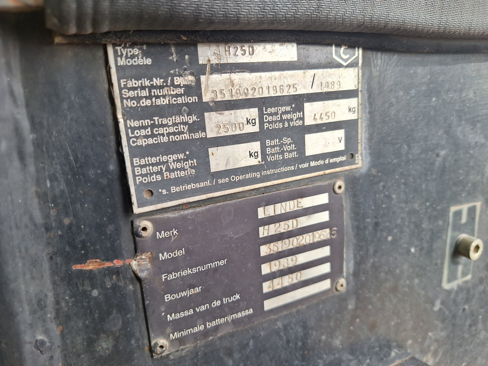 Linde H25 Deutz Diesel Heftruck - Afbeelding 11