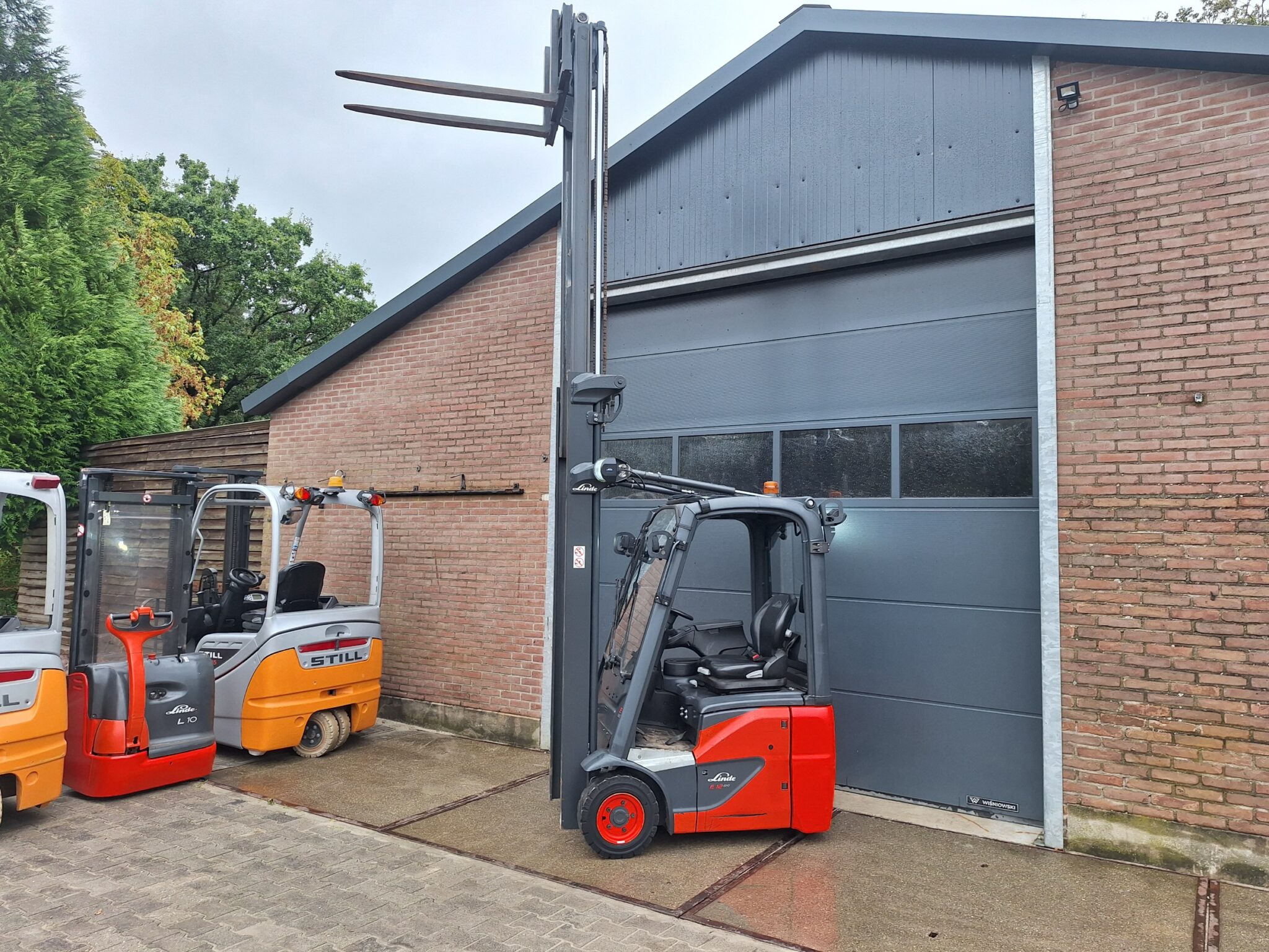 Linde E12 Heftruck met 750 uurtjes uit 2020 - Afbeelding 5