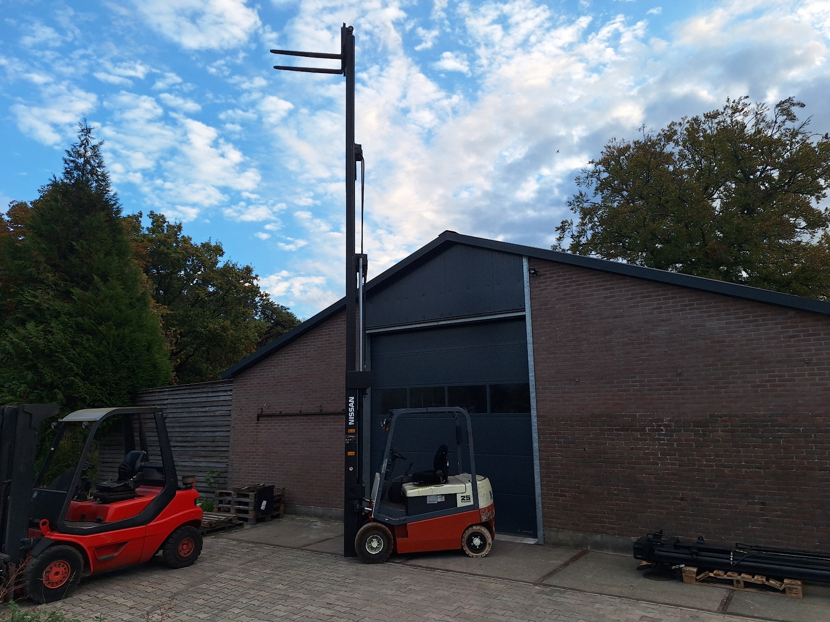 Nissan Heftruck 790 cm 2.5 ton met slechts 3560 uur - Afbeelding 7